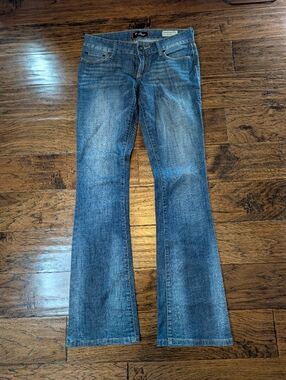 Guess Y2K Vintage Medium Rise Bootcut Jeans Sarah Fit Size 27